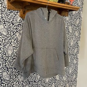 Banana Republic Velvet Interior Hooded Sweatshirt XXL